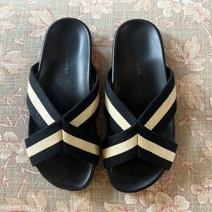 Jenni Kayne Women’s Cotton Crossover Sandal